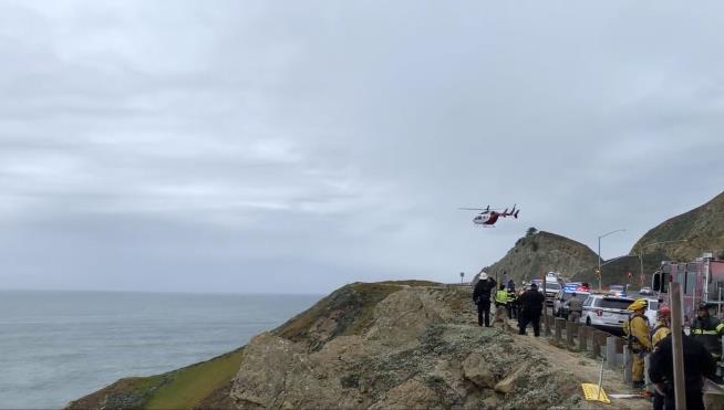 Car Plunged Off California Cliff. Somehow, a 'Miracle'