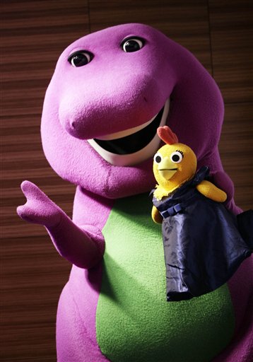 Barney Yes The Giant Purple Dinosaur Is Back