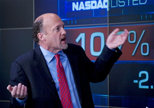 Cratering Dow Sinks Cramer Cred (but Doubles Ratings)