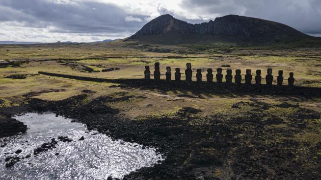 New Easter Island Statue, Unseen for Centuries, Emerges