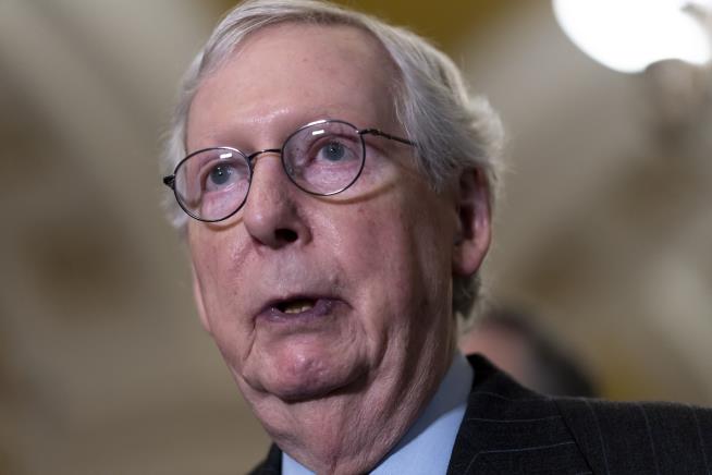 Mitch McConnell Hospitalized After Fall