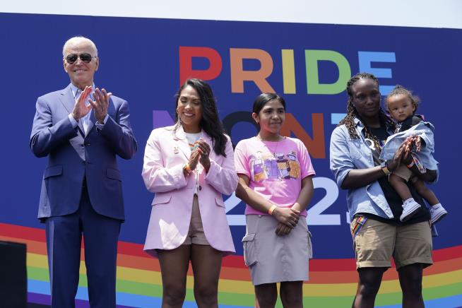 'You Are Loved,' Biden Tells Pride Gathering