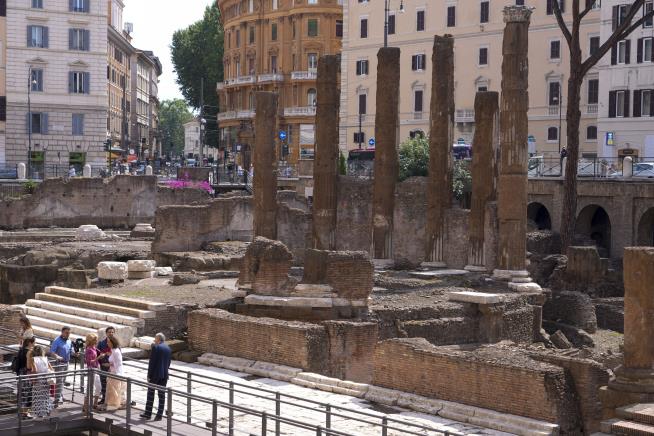 Rome Opens Up Spot Where Caesar Was Killed