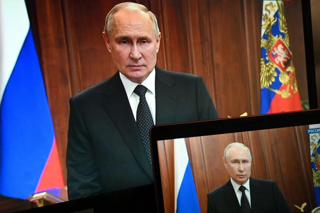 Putin Says Rebellion Was 'Doomed to Failure'