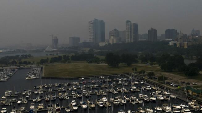 Canadian Wildfires Cause 'Very Unhealthy Air' in Chicago, Detroit