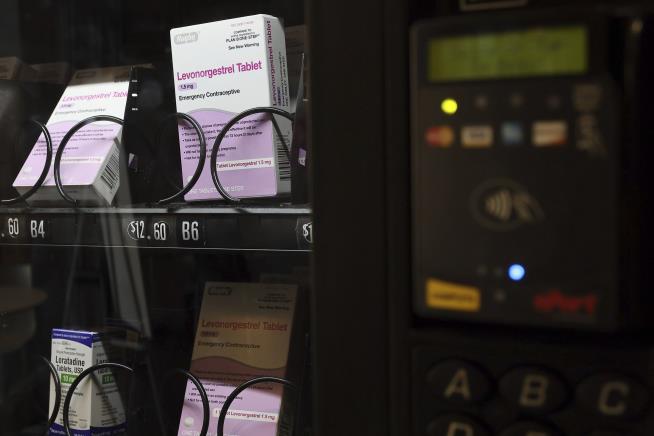Vending Machines on College Campuses Now Offer Plan B