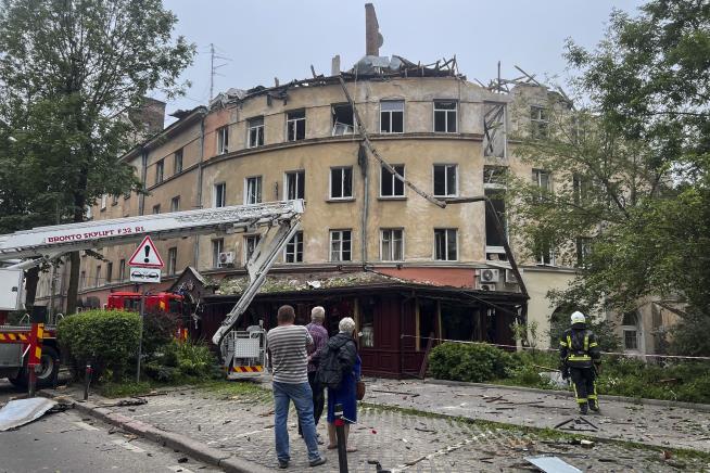 Russian Attack on 'Safe' Ukraine City Kills 4