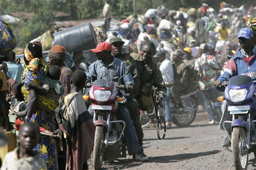 Congolese Exodus Begins as Rebels Reach Key City