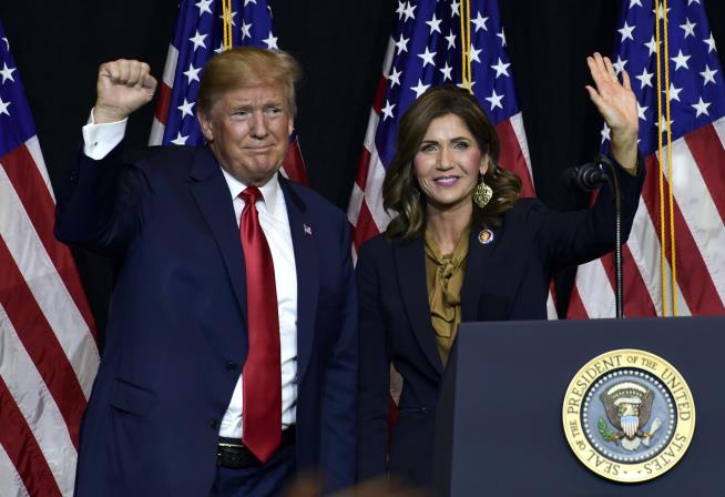 Kristi Noem Was 'Flaming Out.' Now, a Play for Trump's VP