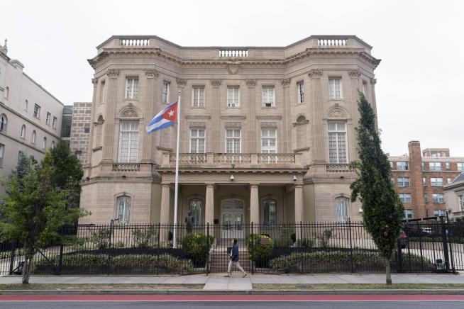 Cuban Embassy in US Hit (Poorly) by Molotov Cocktail