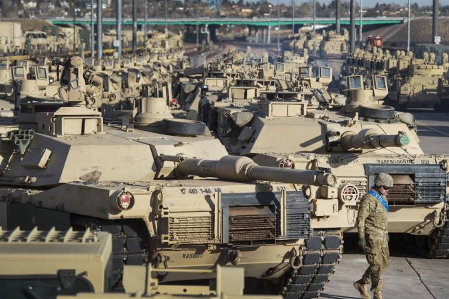 First US-Supplied Abrams Tanks Arrive in Ukraine