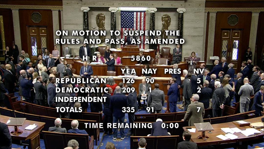 House Urgently Delivers 45-Day Extension to Senate, Just Moments Before Deadline