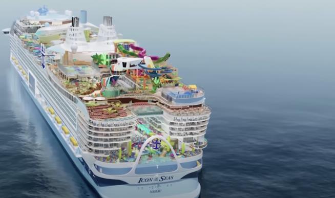 World's Biggest Cruise Ship Gets Ready to Set Sail