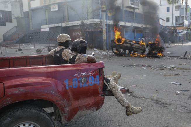 Embattled Leader Urges Calm in Haiti