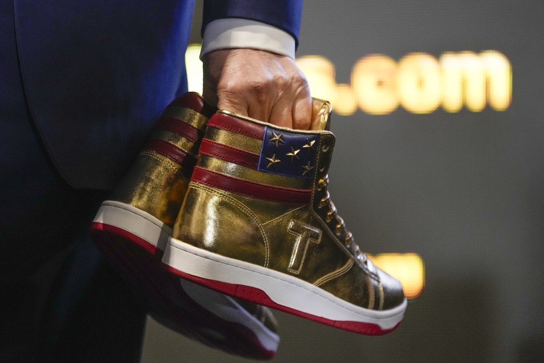 Trump's $399 Sneakers Sell Out Quickly