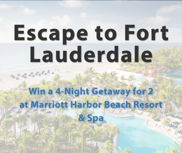 Win a 4-Night Beach Getaway in Fort Lauderdale!