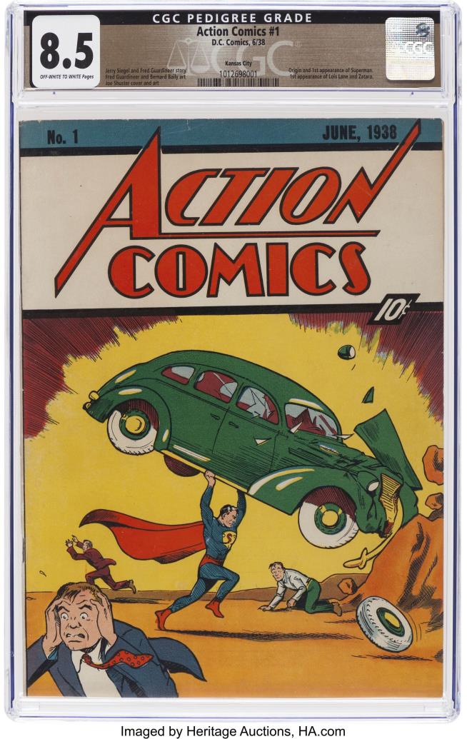 Superman's Debut Sells for $6M