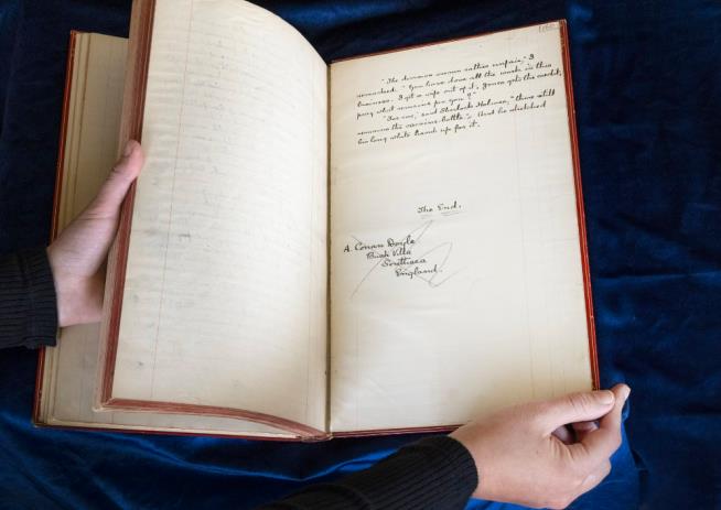 Handwritten Sherlock Holmes Draft Could Fetch $1.2M