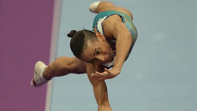 A Gymnast's Legendary Olympic Run Comes to End