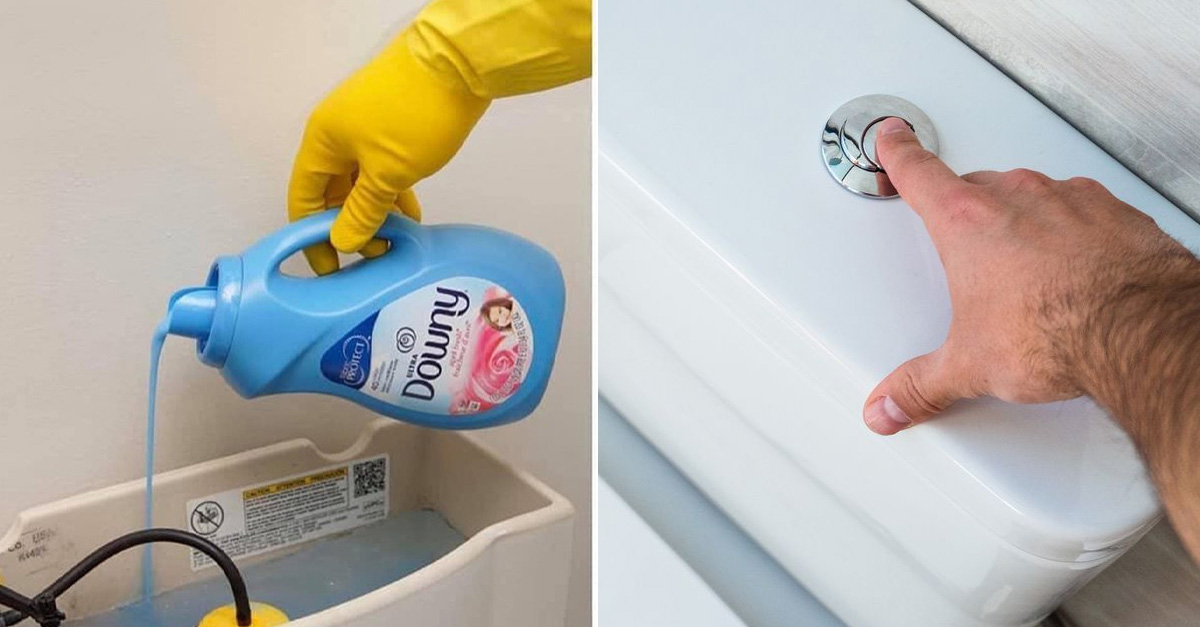 Put Fabric Softener in the Toilet at Night if Alone, Here's Why