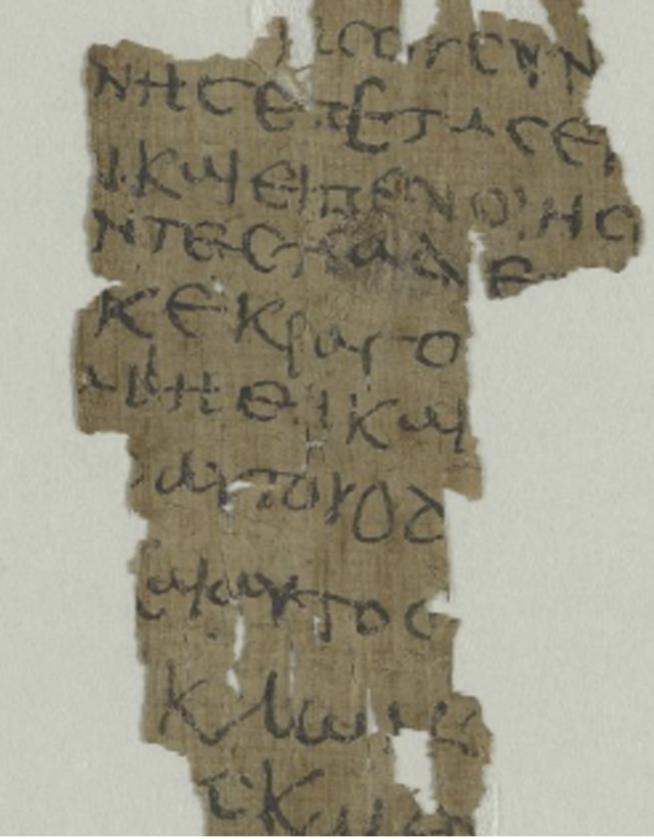 'Clumsy' Letter Is Actually a Papyrus About Young Jesus