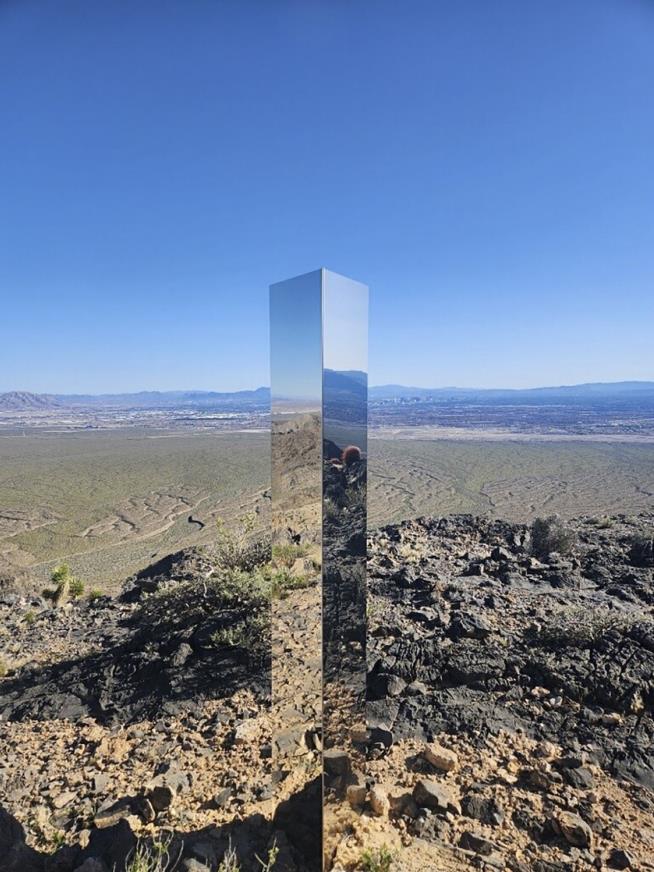 Latest Mystery Monolith Turns Up in Nevada Desert