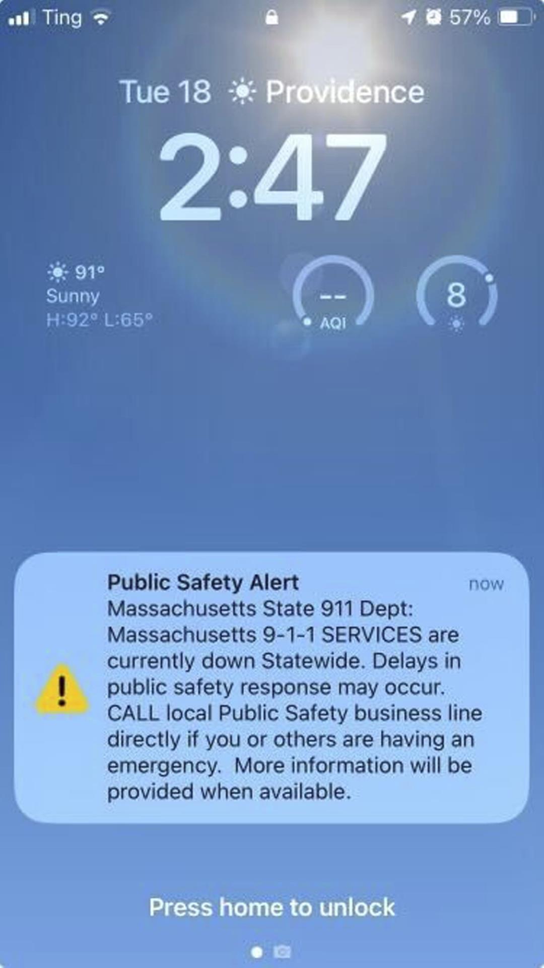Firewall Blamed for 911 Outage in Massachusetts