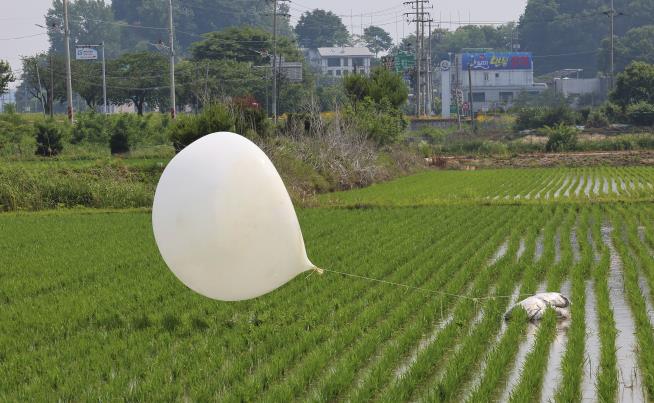 North Korea's Trash Balloons Disrupt Airport Traffic