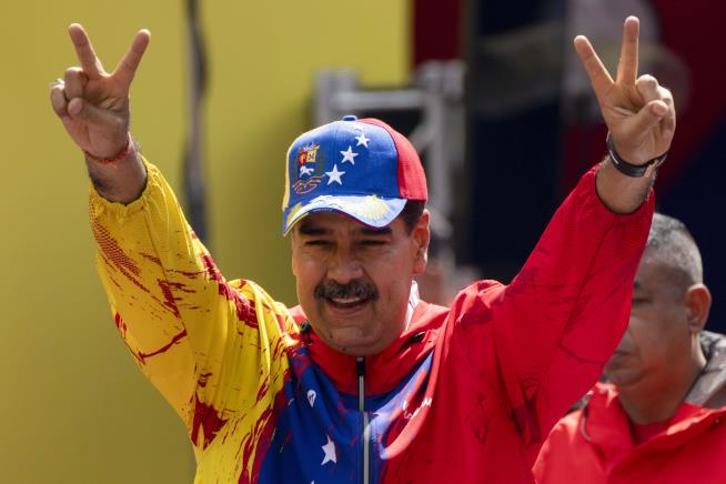 Venezuela's Maduro Is Atop the Ballot—13 Times