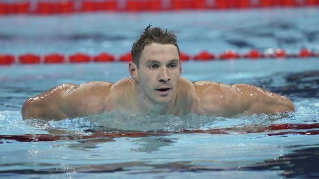 Swimmer Wins Bronze, Learns 'It's a Girl'