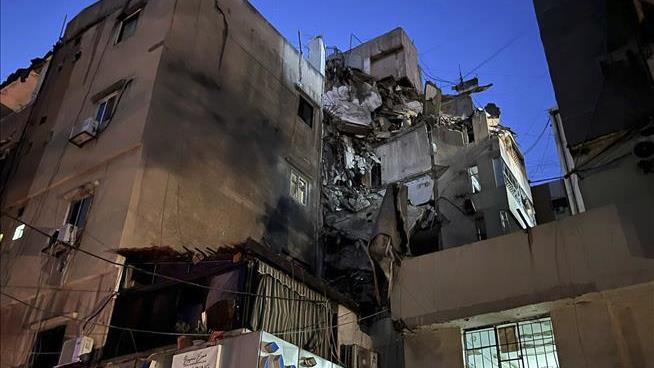 Israel Carries Out a Strike on Beirut