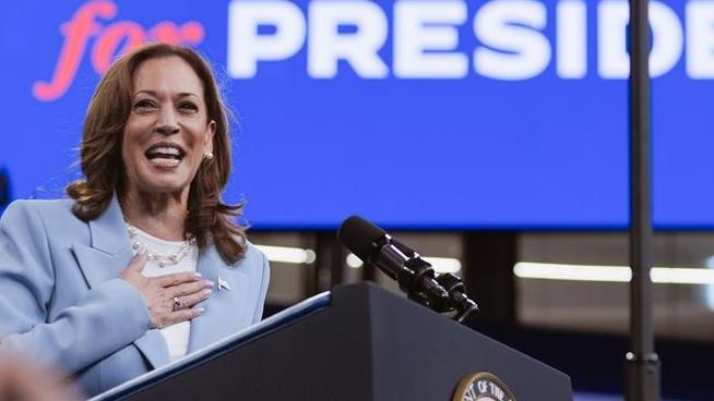 Harris Challenges Trump to 'Say It to My Face'