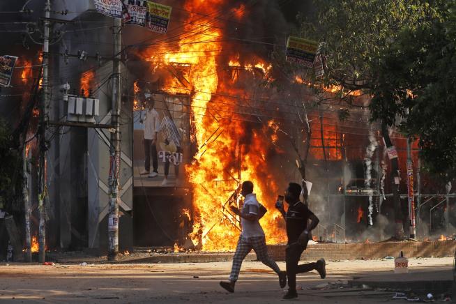 Bangladesh PM Resigns, Flees Nation Amid Protests