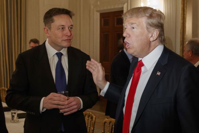 Elon Musk: 'Massive Attack' Delayed Trump Interview