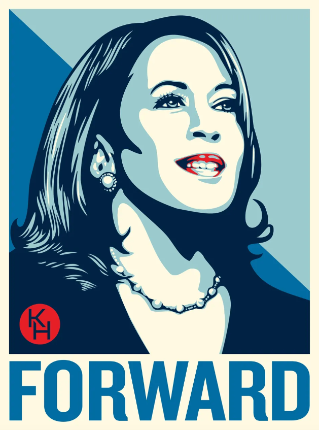 Harris Gets Her Own 'Hope' Poster Design