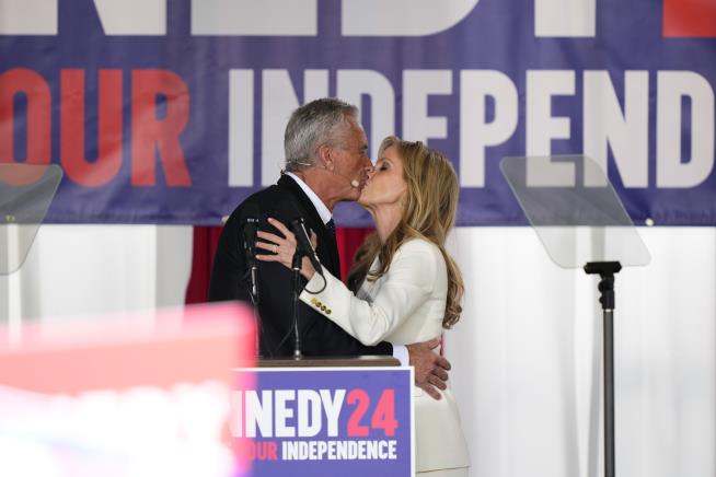 Even RFK Jr.'s Wife Isn't Sure About Trump Endorsement