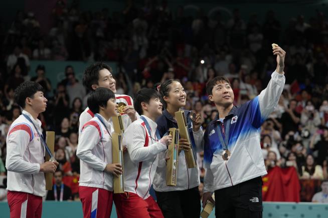 Table Tennis Selfie May Haunt North Korean Players