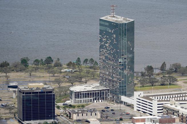 Iconic Hertz Tower Imploded After Hurricanes