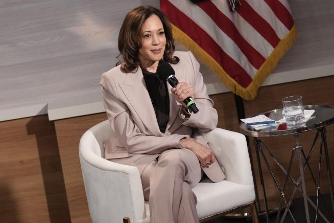 In Rare Interview, Harris Condemns Trump's Rhetoric