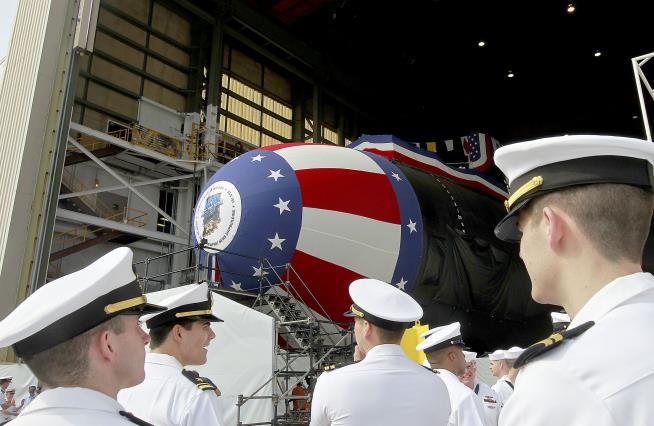 Submarine Crew Receives Inaugural Arctic Service Medals