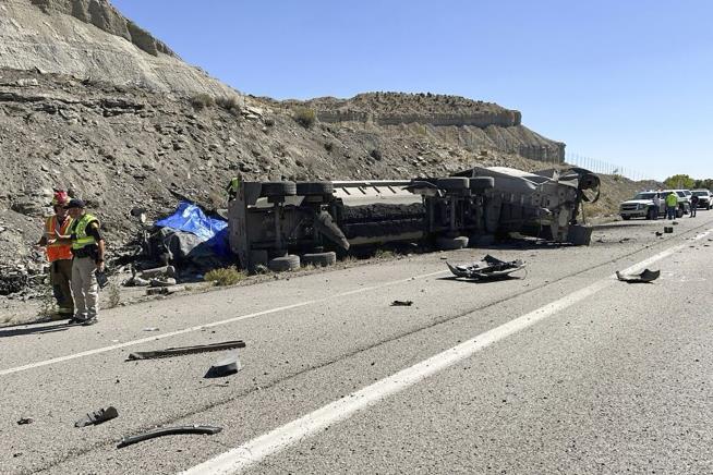 Chain Reaction Crash in Central Utah Kills 5