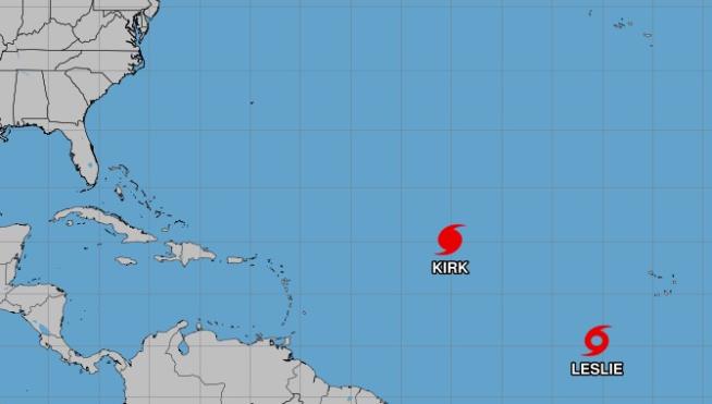 2 More Storms Gain Strength in the Atlantic