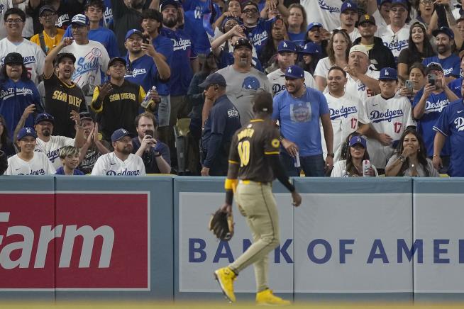 Dodgers-Padres Playoff Game Gets 'Ugly'