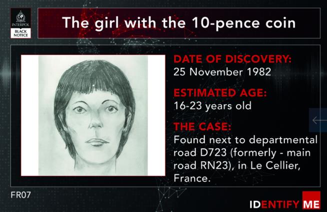 Do You Know 'the Girl With the 10-Pence Coin'?