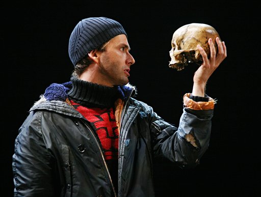 Pianist's Skull Steals Hamlet Scene