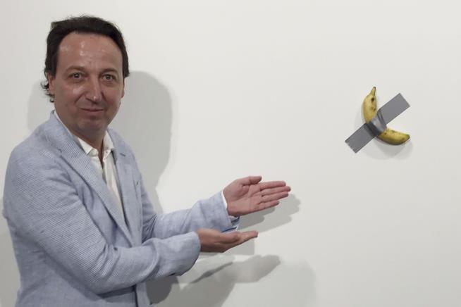 Sotheby's Thinks Its Going to Sell Duct-Taped Banana for $1M+