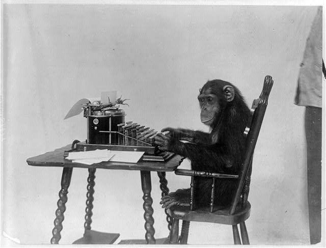 Monkeys Will Never Randomly Type Shakespeare