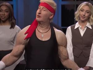 SNL Does a Jokey About-Face on Trump