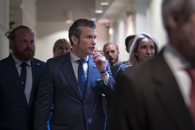 Pete Hegseth Says He's 'Not Going Anywhere'