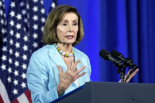 Pelosi 'Sustained an Injury' on Her Overseas Trip